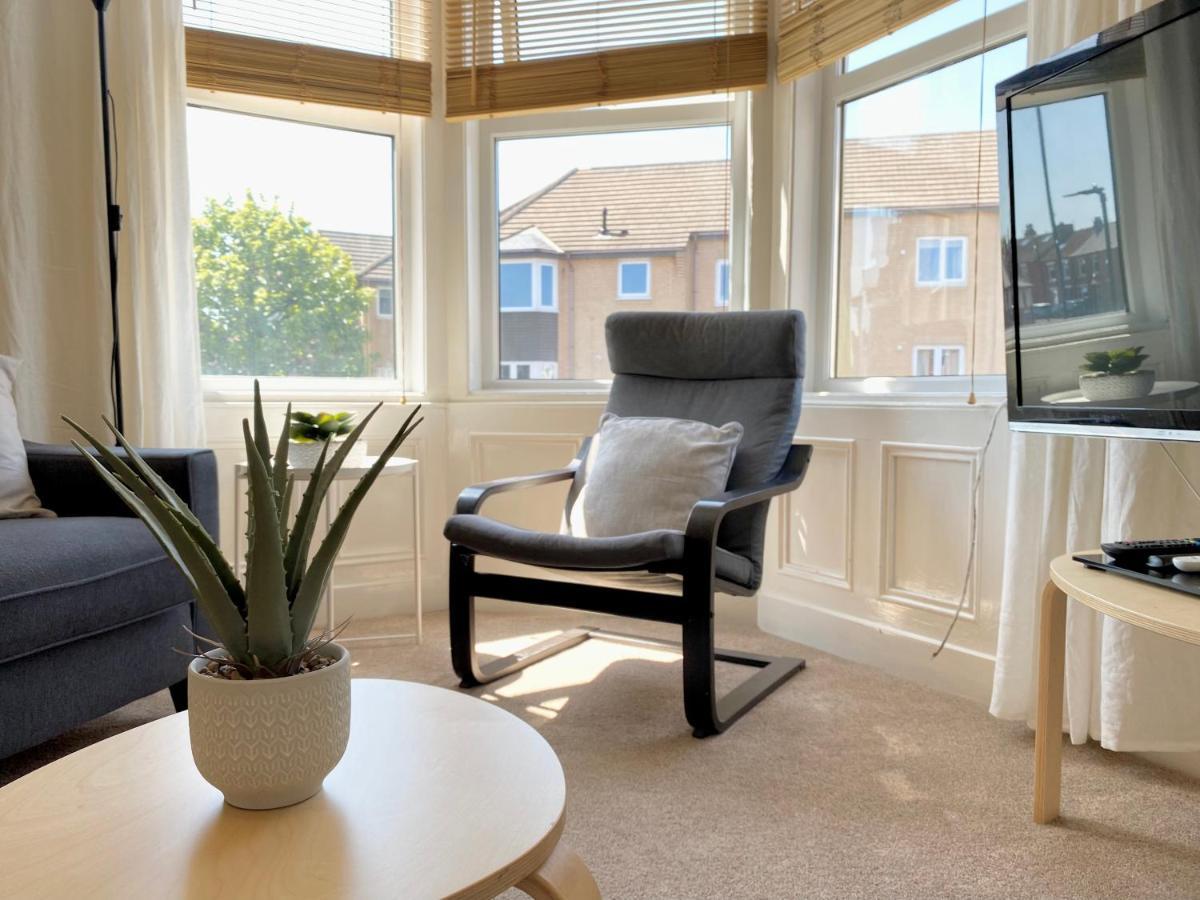 8 Margaret Road, Whitley Bay Daire Dış mekan fotoğraf